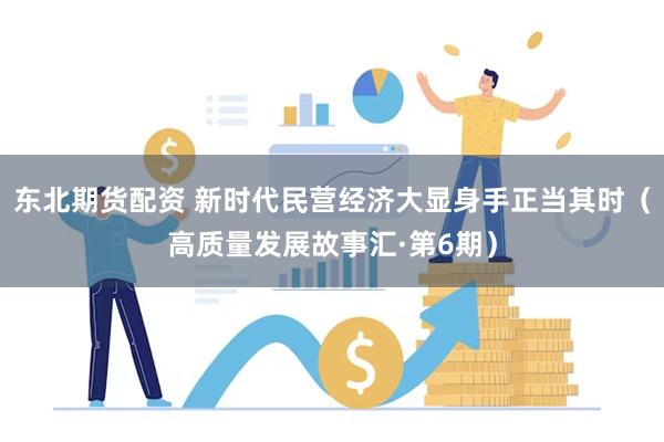 东北期货配资 新时代民营经济大显身手正当其时（高质量发展故事汇·第6期）